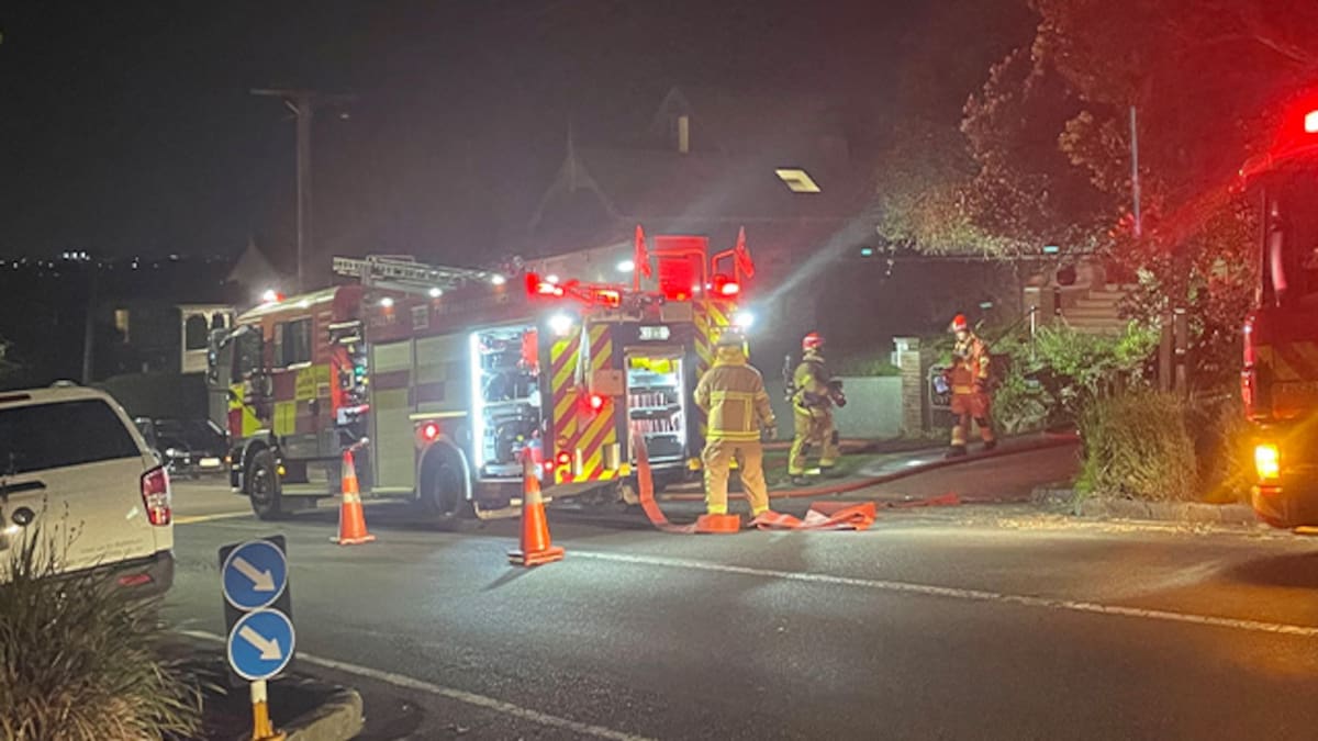 Fire crews battle Herne Bay house fire, two assessed for smoke inhalation Fire crews battle Herne Bay house fire, two assessed for smoke inhalation