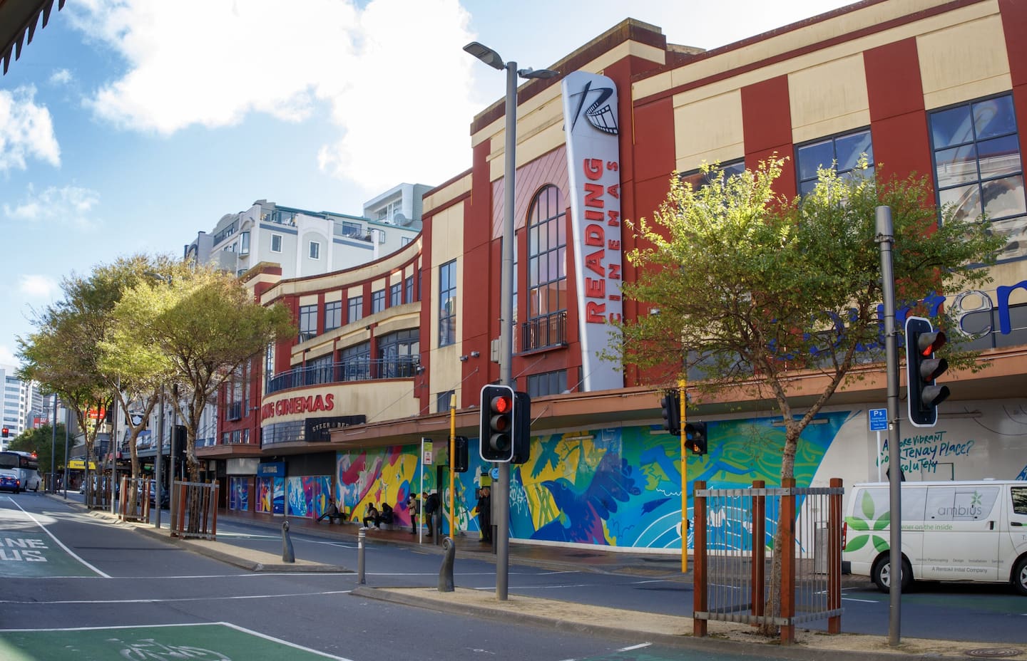The Reading Cinema Complex in Wellington has sat empty since 2019. Photograph / Mark Mitchell