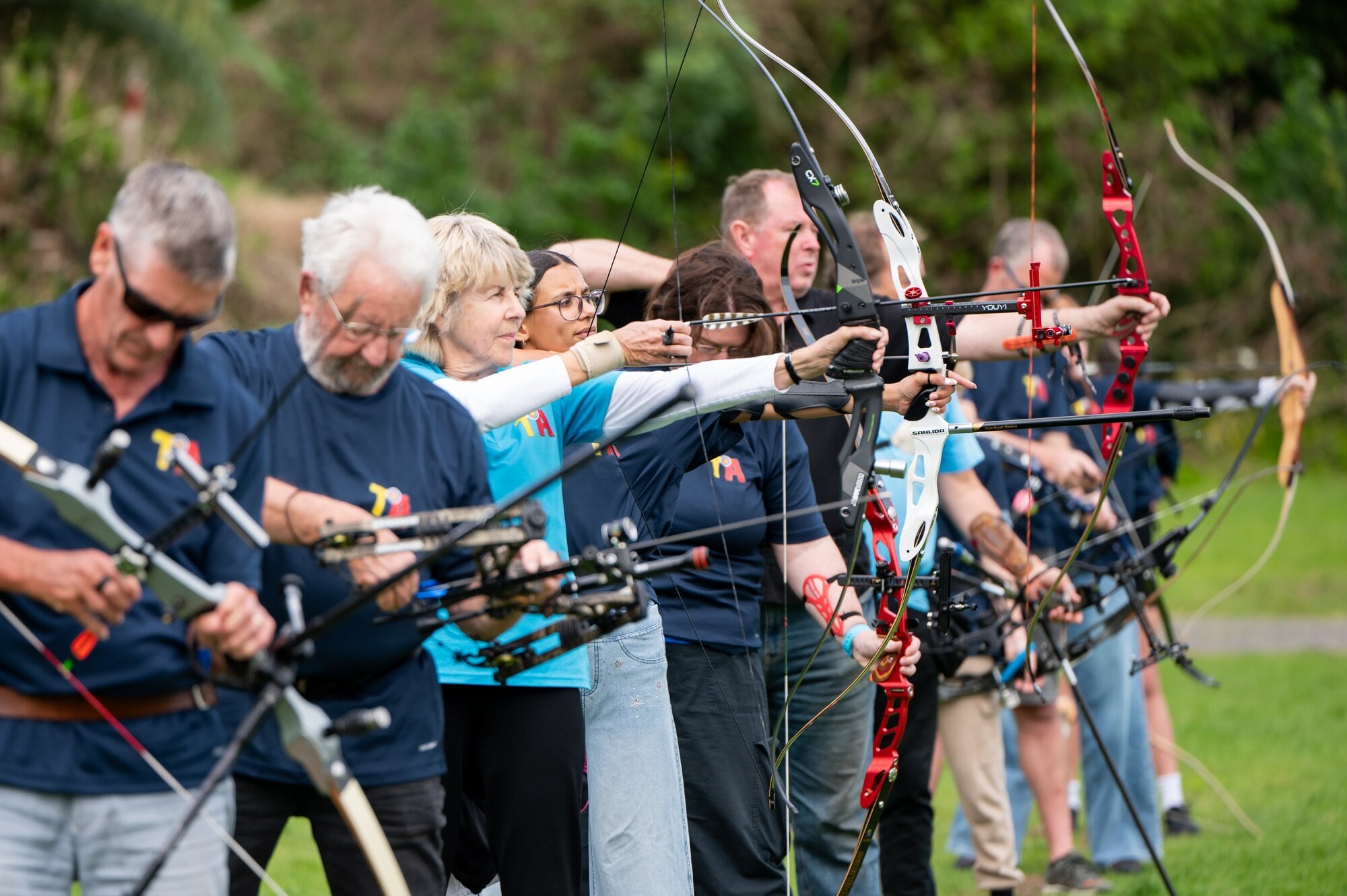  Tauranga Archers will host a mini competition tomorrow, September 27, 
to celebrate their club’s 75th birthday this month. Photo / Brydie Thompson