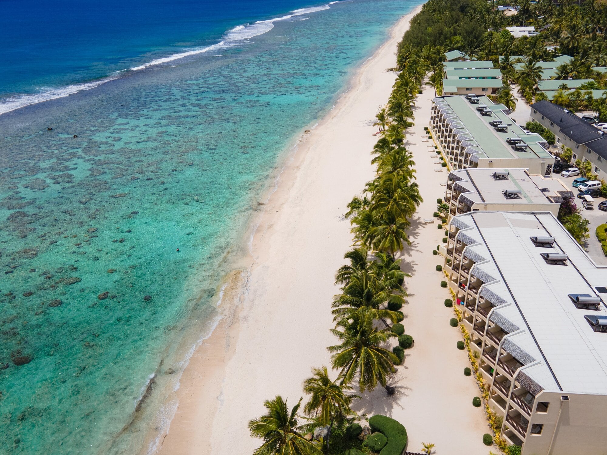  View of the beach at The Edgewater Resort & Spa. Photo / Supplied