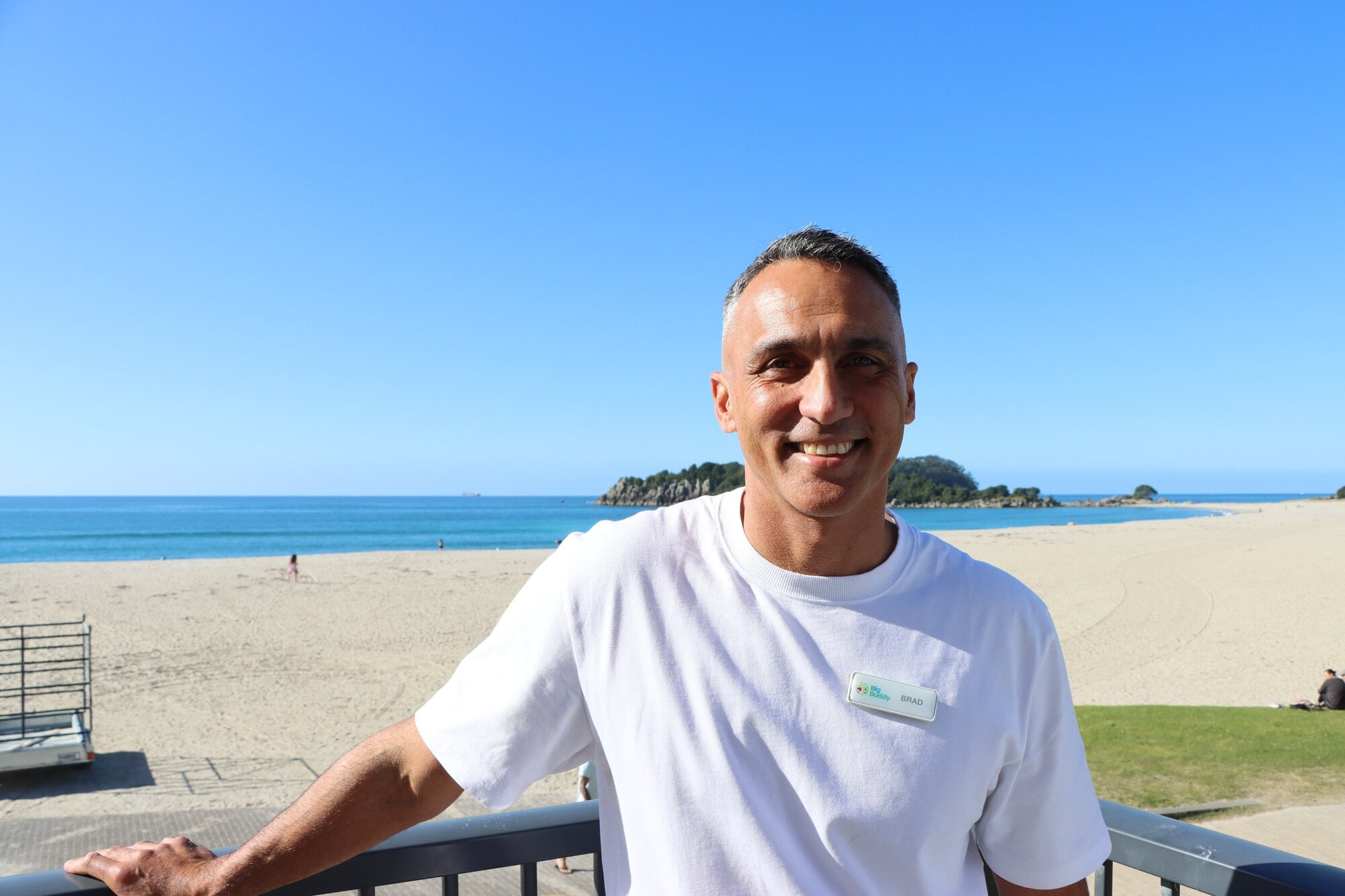 Bay of Plenty mentoring manager Brad Fleming. Photo / Ayla Yeoman