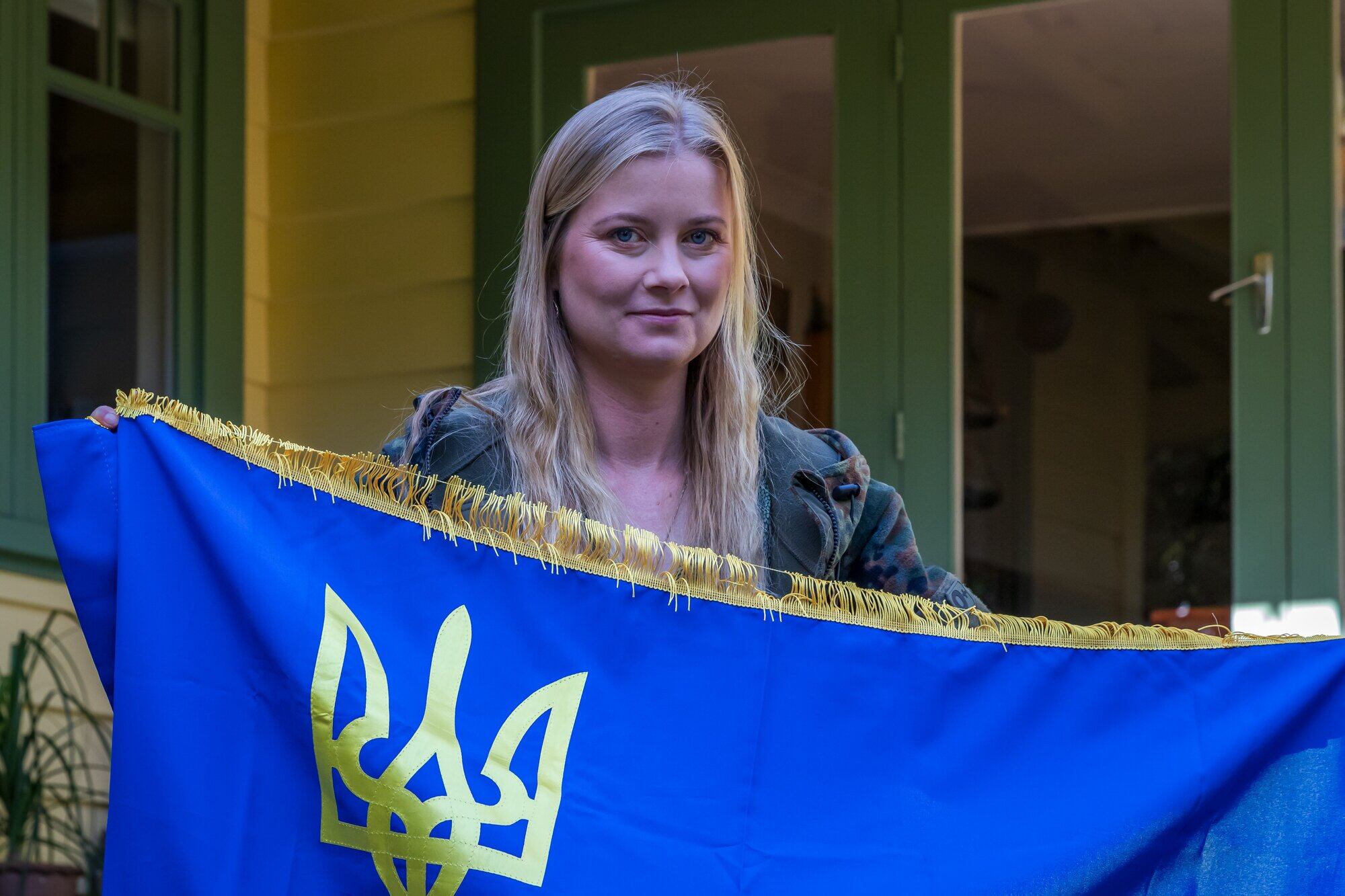  Harriet Campbell, known as &lsquo;Amy in Ukraine&rsquo; at home in Tauranga. Photo / Kelly O&rsquo;Hara.
