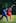 Havelock North batsman Bradley Schmulian runs in with NTOB spinner Napier Technical Old Boys bowler Jayden Lennox. Photo / Ian Cooper