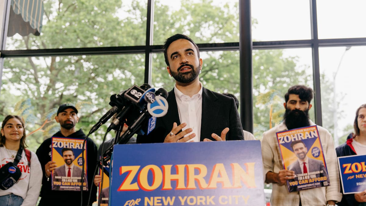New York’s business elite is tapping funding to try to thwart the Democratic nominee for mayor