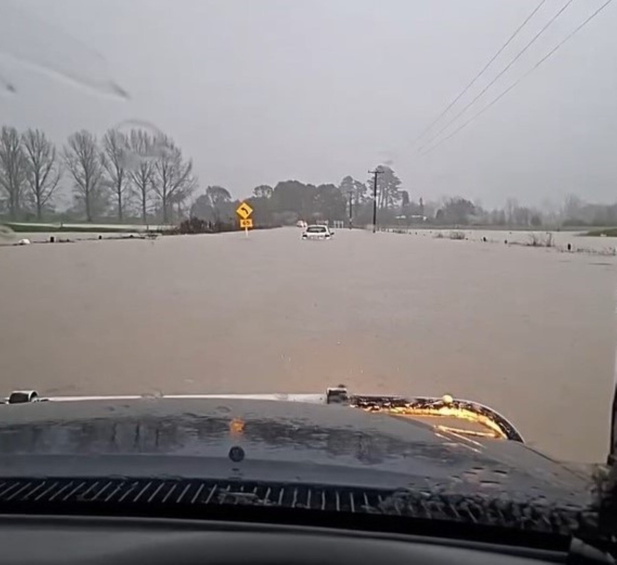  Flooding on Reid Rd near Ruatoki in the Eastern Bay of Plenty.