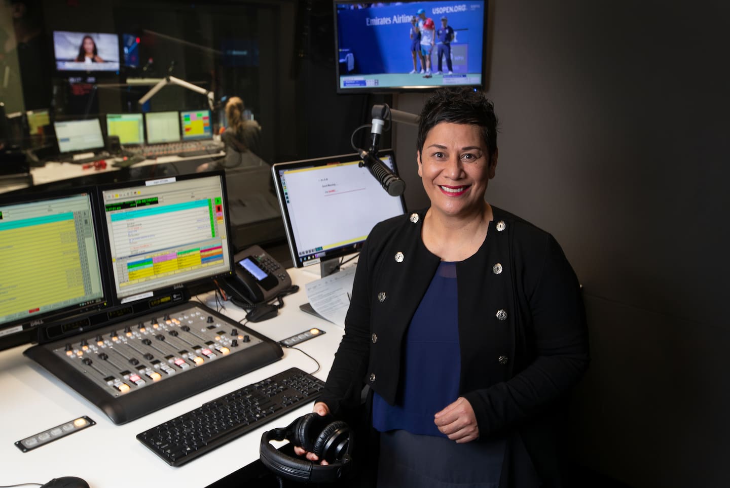 Newstalk ZB newsreader Niva Retimanu. Photo / Brett Phibbs
