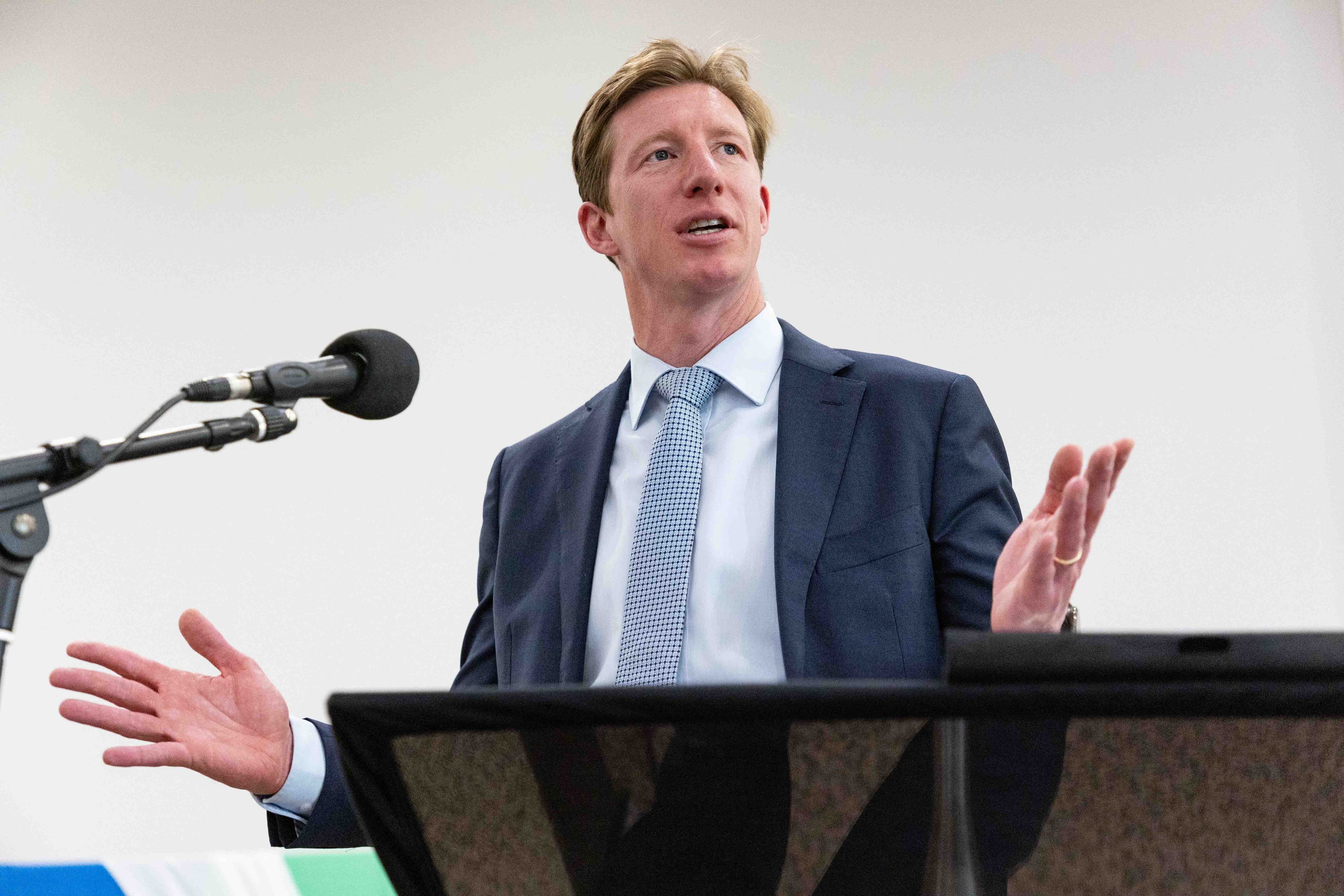 Tauranga MP Sam Uffindell. Photo / Alex Cairns