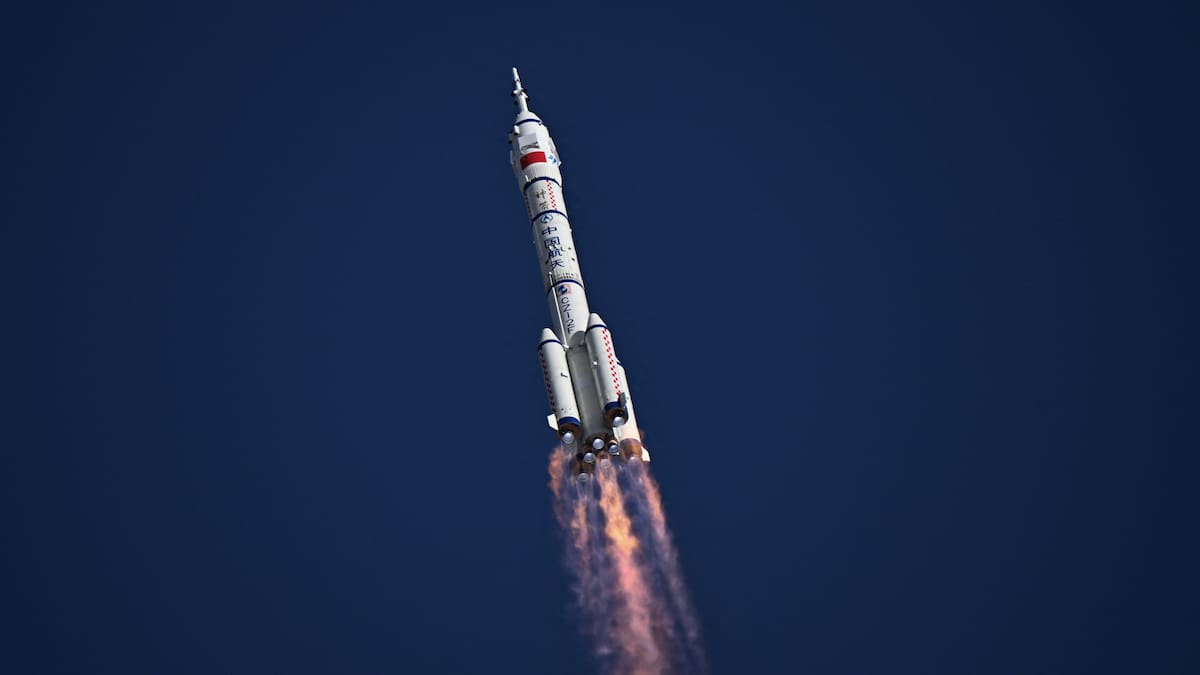 China sends three astronauts to space station in milestone launch China sends three astronauts to space station in milestone launch