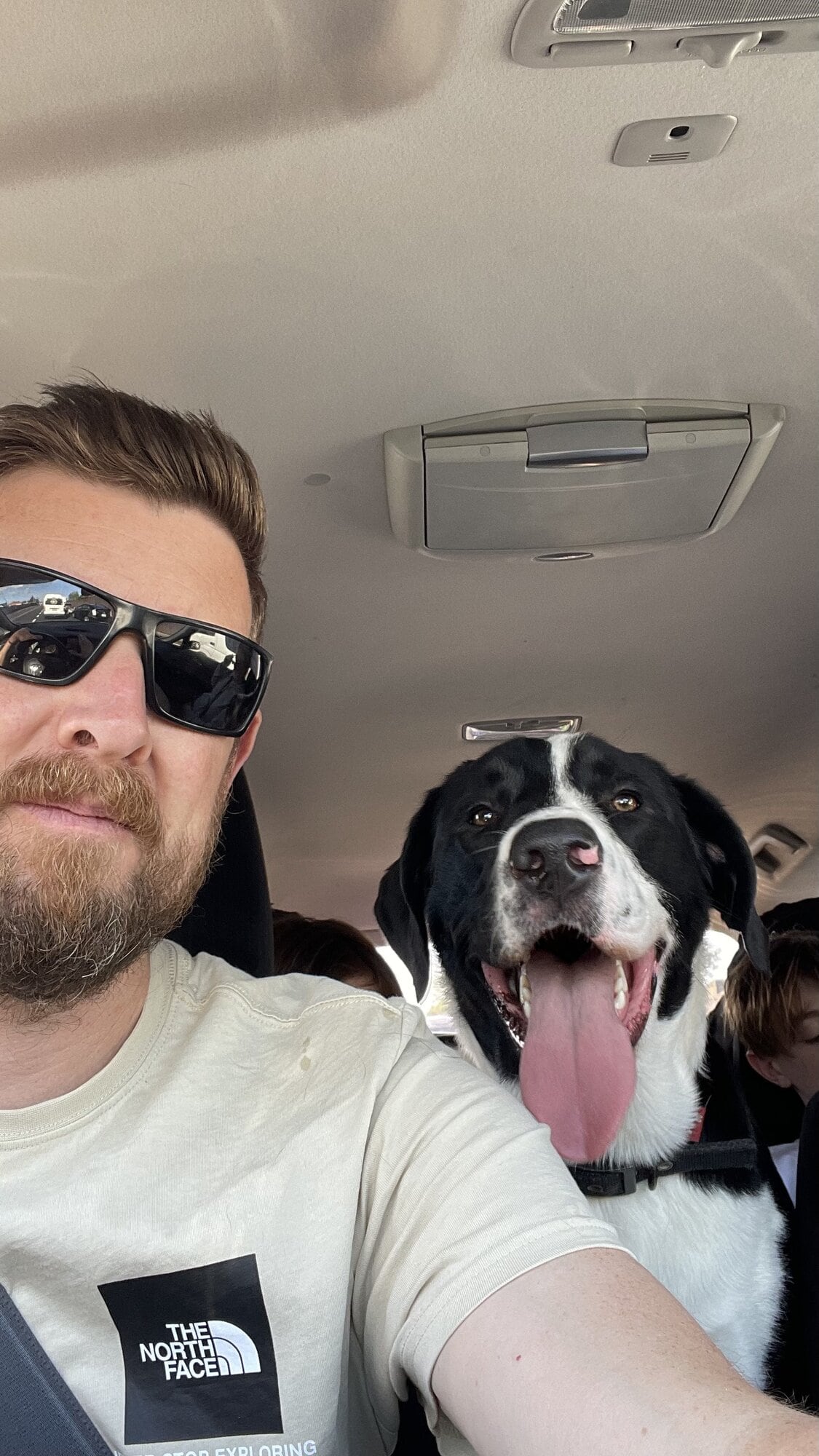  Geoff and Pablo. Photo / Supplied