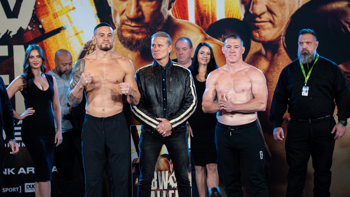 ‘It’s all on the line’: Boxing legends prepare for final bout ‘It’s all on the line’: Boxing legends prepare for final bout