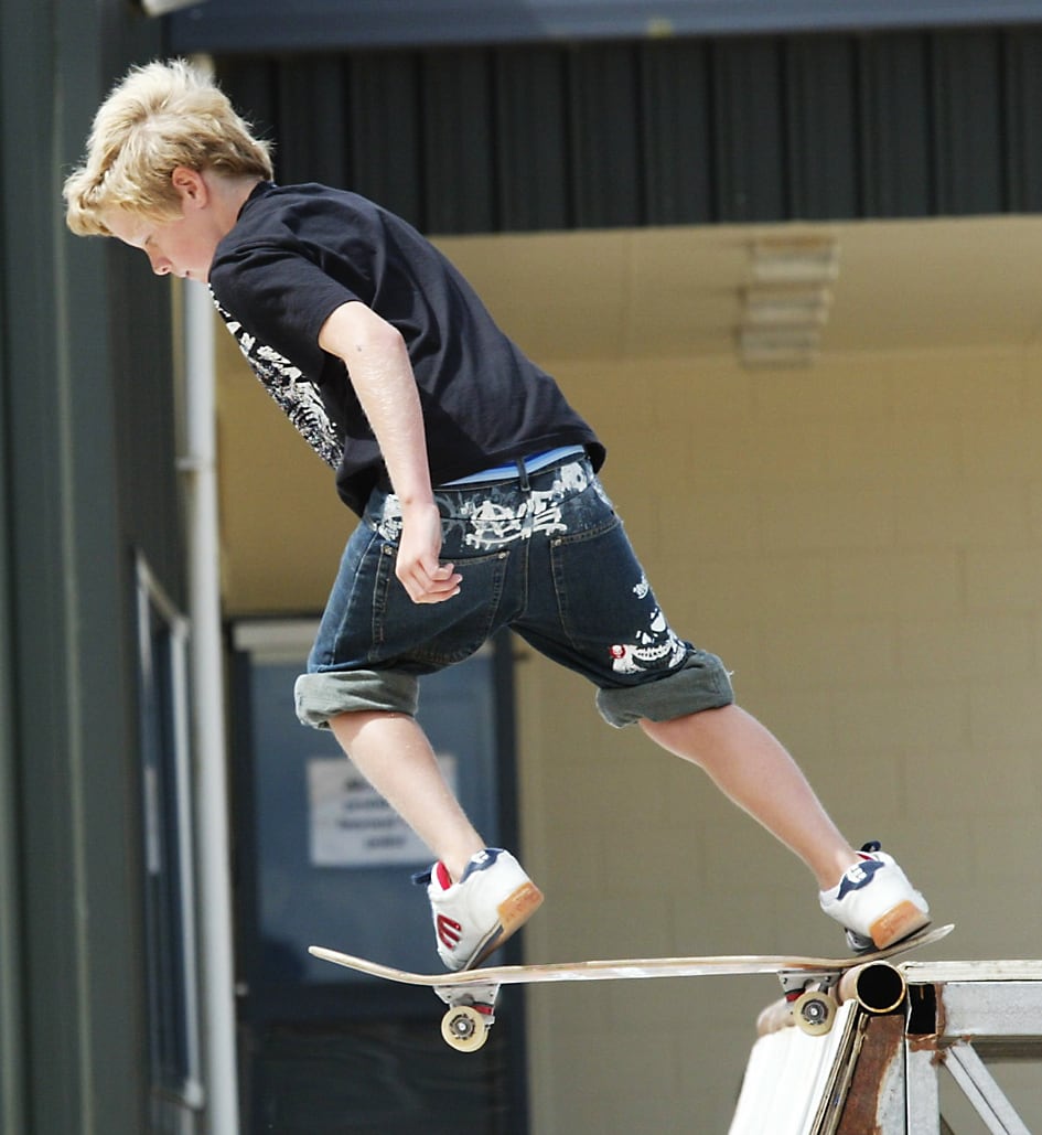 Shaun Boucher, 12,  in 2005. Photo / Jimmy Joe