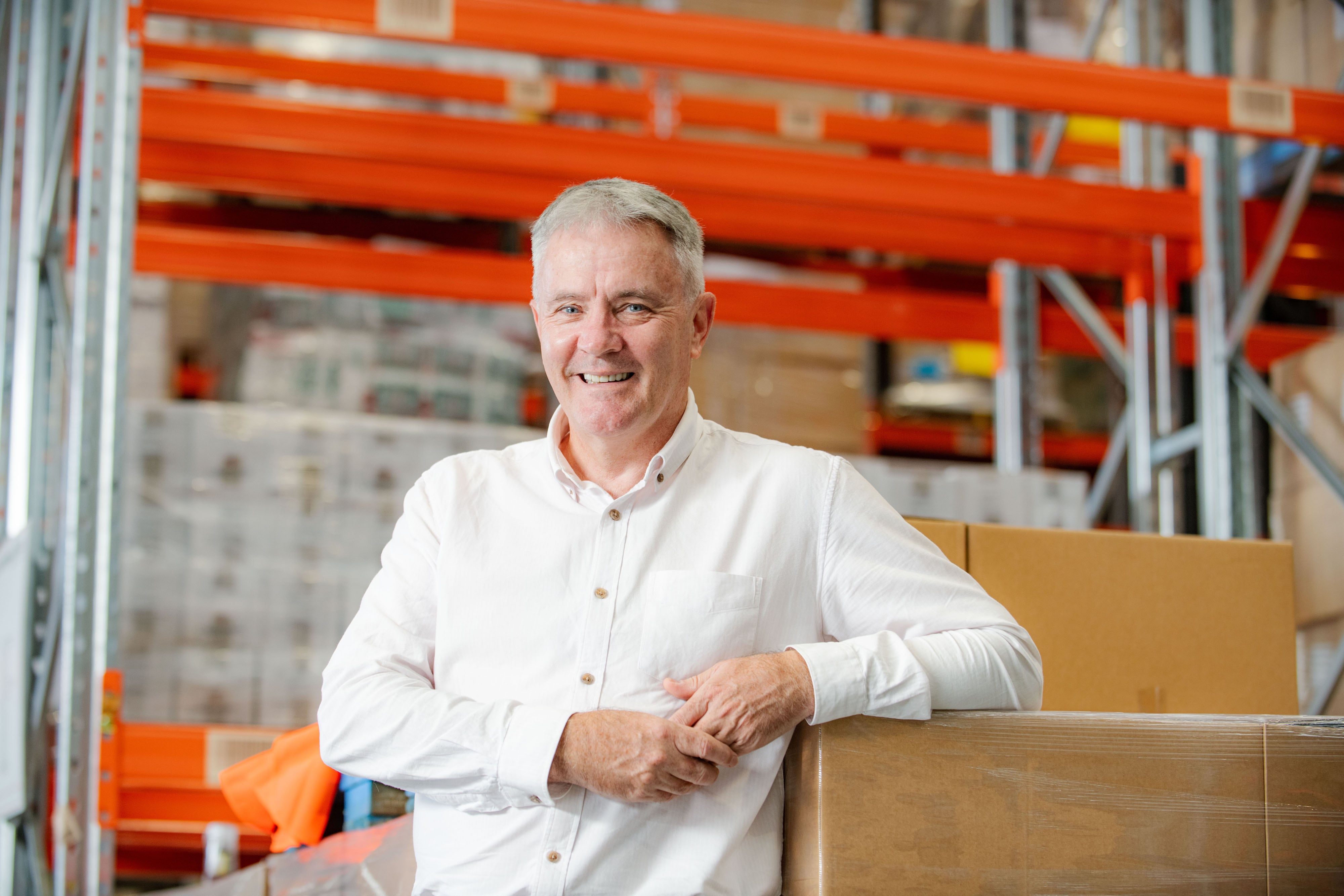 Gavin Findlay is the CEO of New Zealand Food Network, a non-profit organisation that distributes surplus food to people who need it.