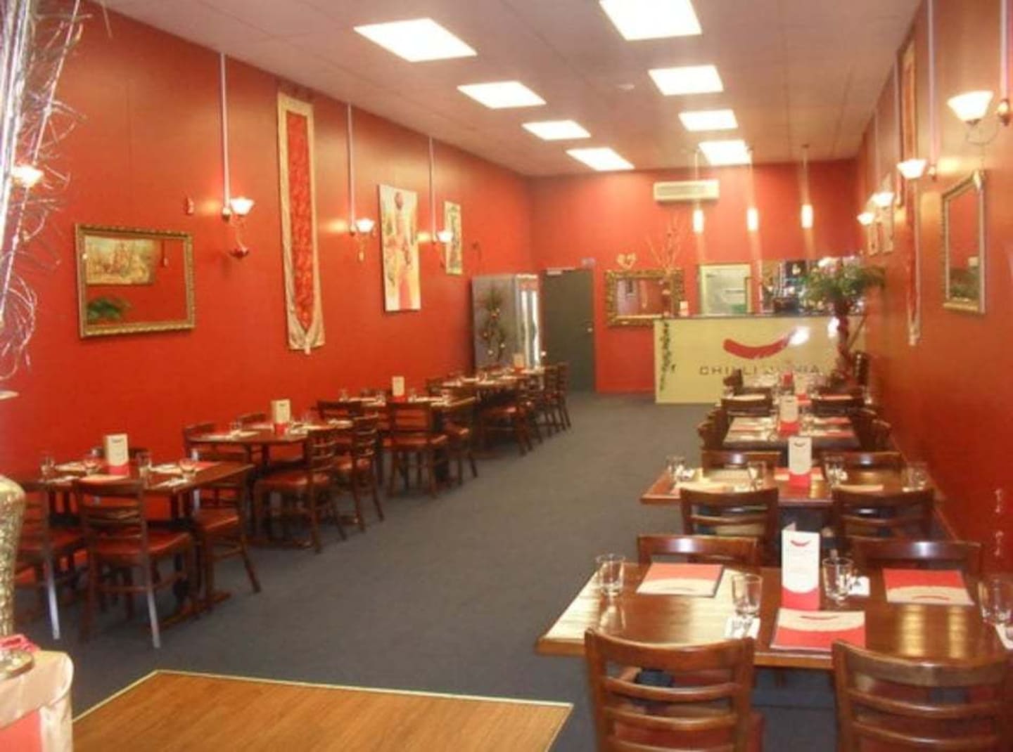 The Chilli Indian Restaurant in Hamilton, which is now closed.