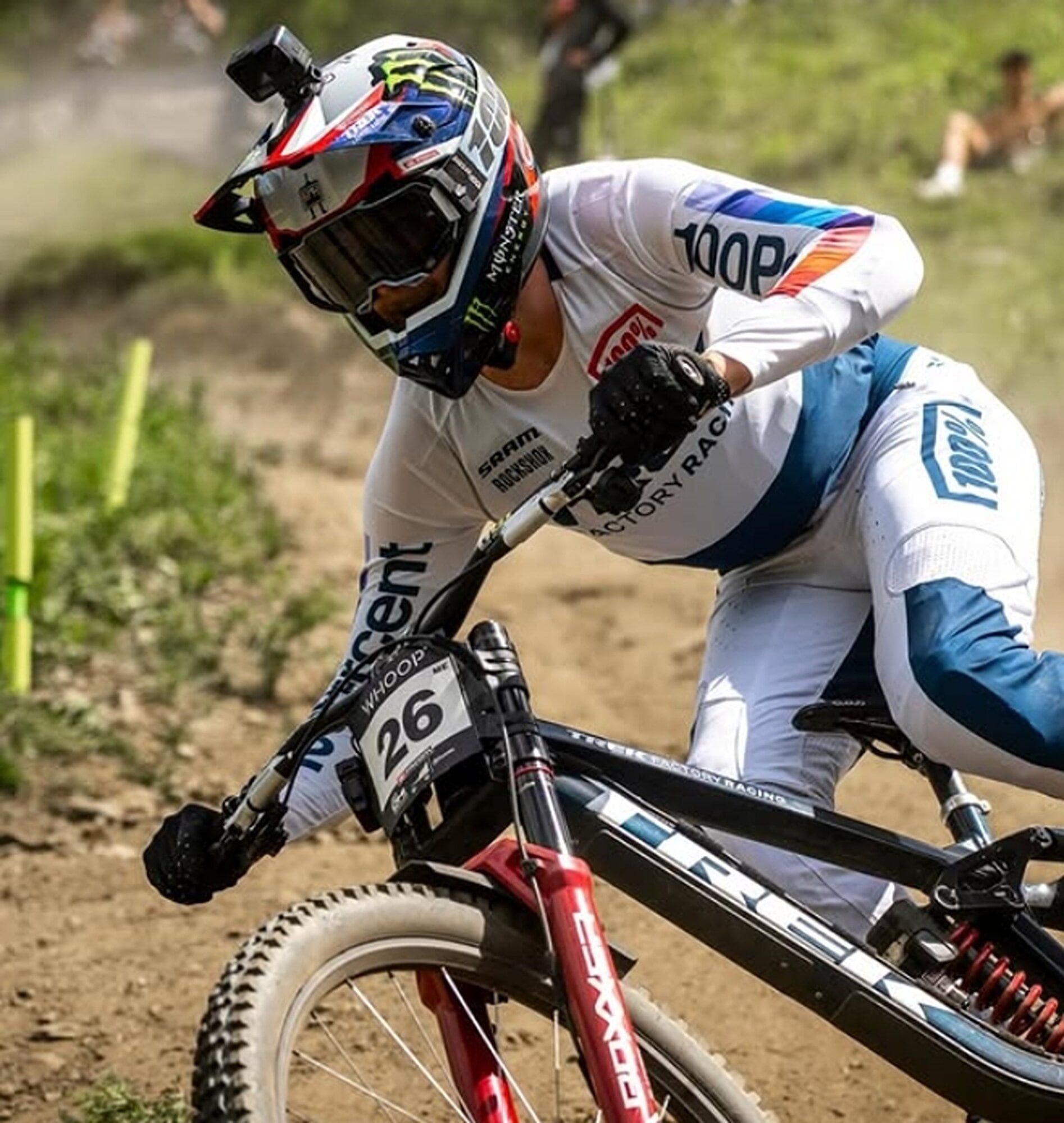  Lachlan Stevens-McNab is finding form with his new Trek Factory team. Photo: Trek Factory/Red Bull Content