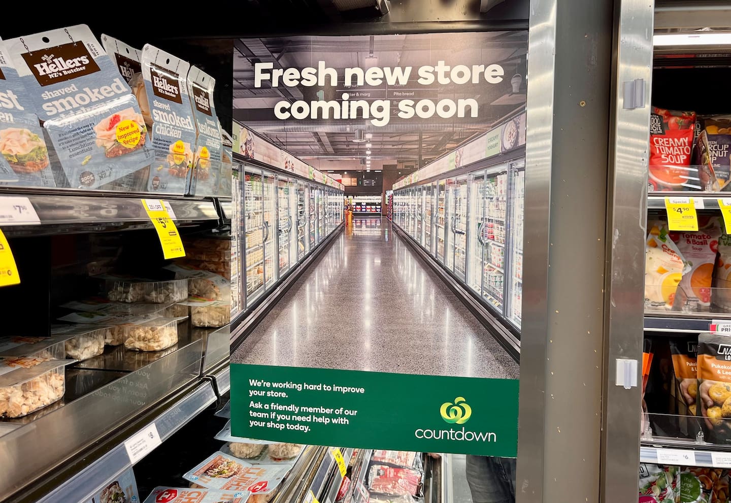 Te Awamutu’s Countdown supermarket under construction - NZ Herald