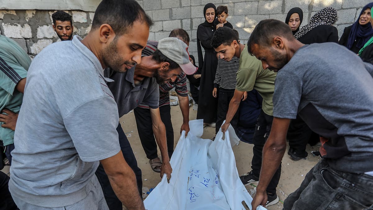 Violence keeps occurring near Gaza aid sites with Israeli soldiers opening fire on crowds of hungry Palestinians