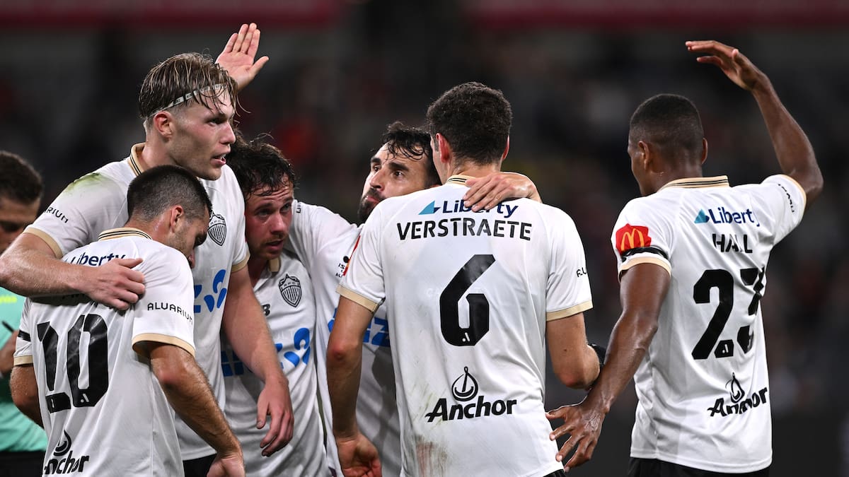 Lachlan Brook wonder goal keeps Auckland FC top of A-League ladder Lachlan Brook wonder goal keeps Auckland FC top of A-League ladder