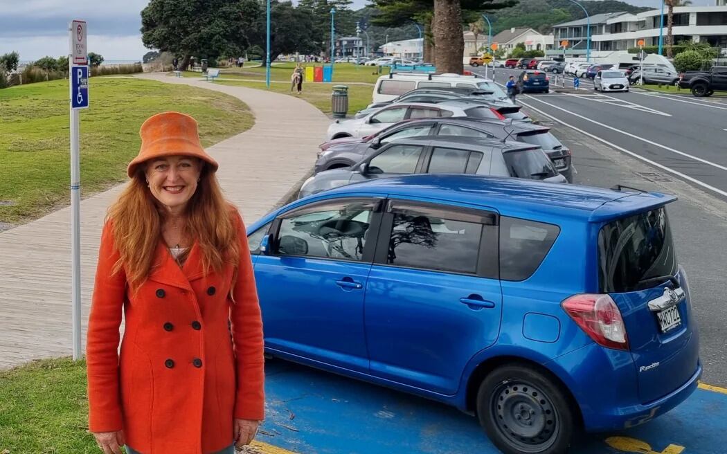 Tauranga City Council Deputy Mayor and local ward councillor Jen Scoular doubts paid parking will solve The Mount’s congestion and worries it may deter visitors. Photo / RNZ