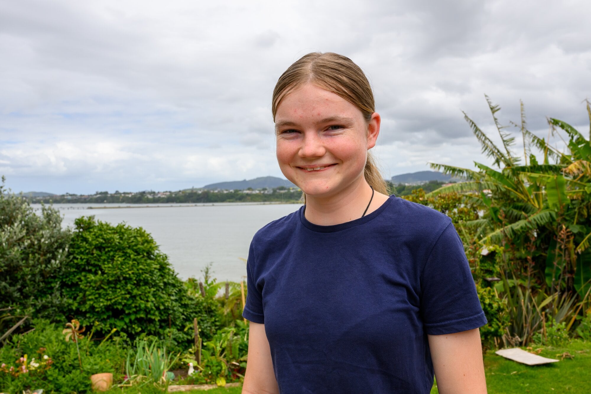 Tauranga Girls’ College Yr 11 student Lexie Knight has received an AFS Gallipoli Youth Award 2026. Photo / David Hall.