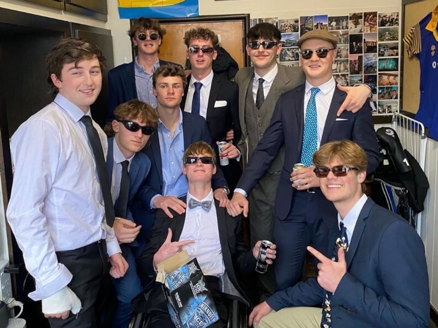 Flynn Mitchell says his friends are non-judgmental and treat him like a human being. Photo / Supplied