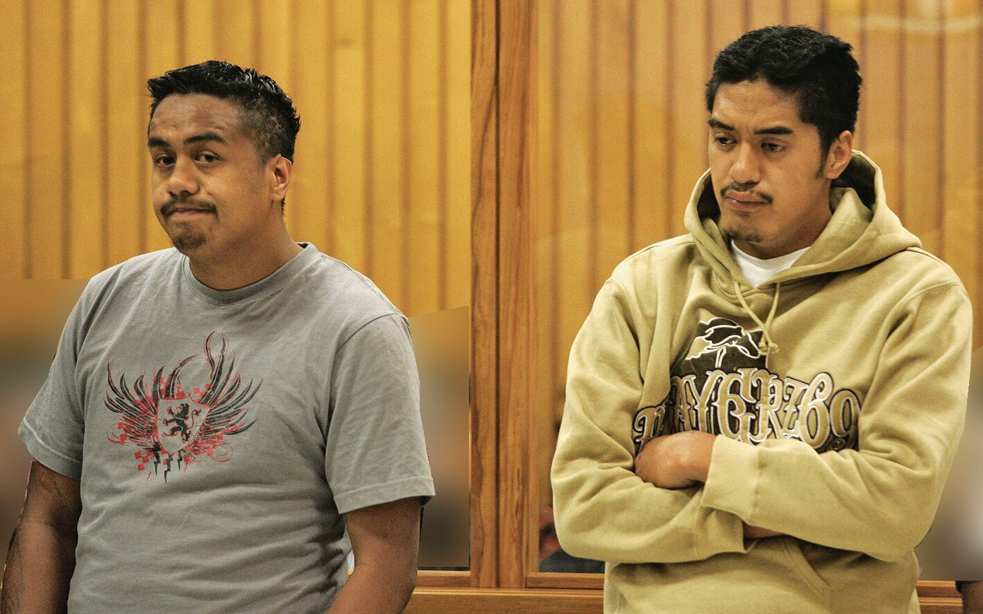 Brothers Michael (left) and Wiremu Curtis. Photo / NZME