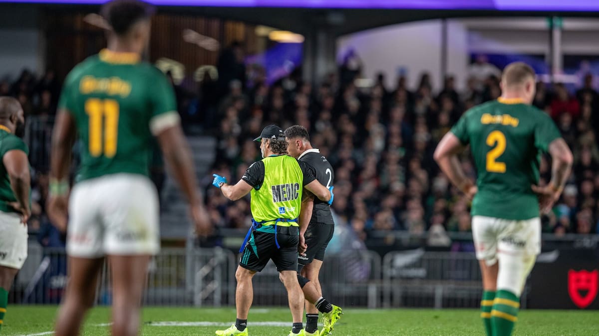 All Blacks v Springboks: Injuries force changes for Wellington rematch ...