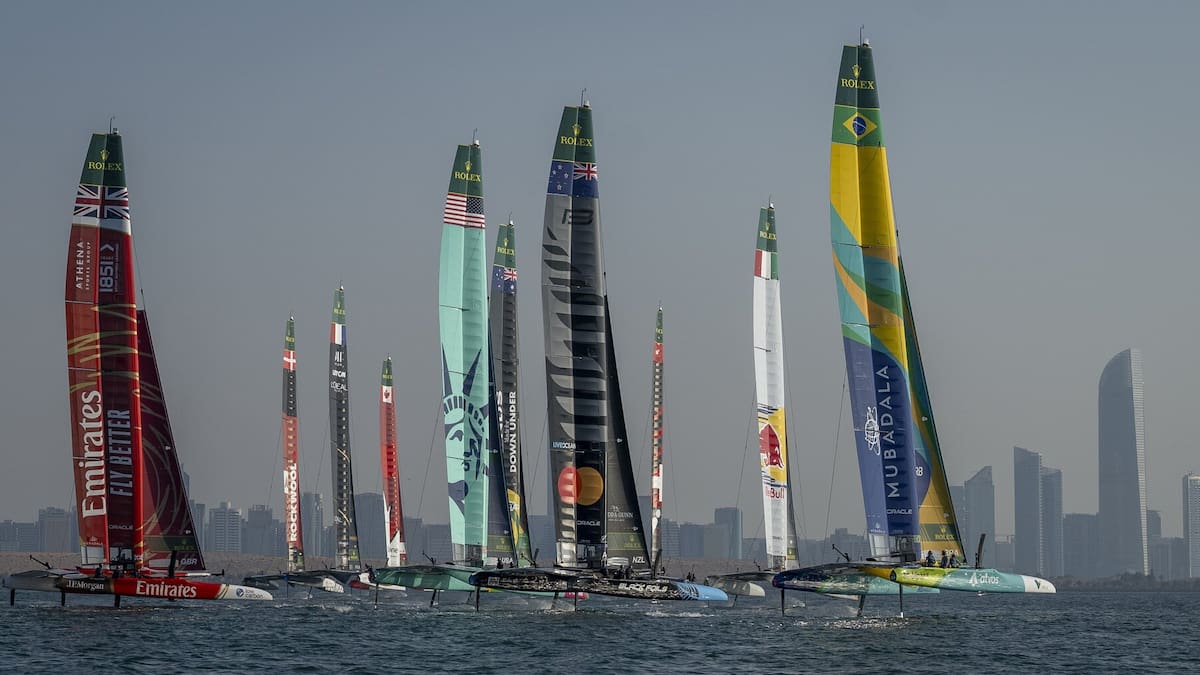 SailGP grand final: Black Foils rudder damaged as team moves closer to ...