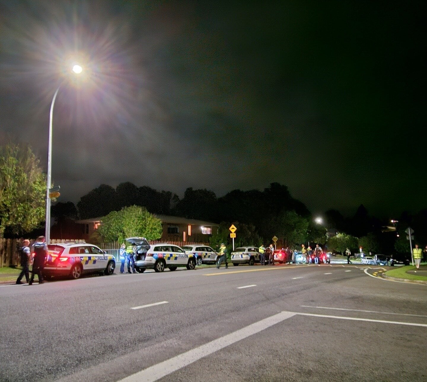  Police attended the scene of a disorder in Victory St, Welcome Bay, Tauranga on Saturday night. Photo / Supplied
