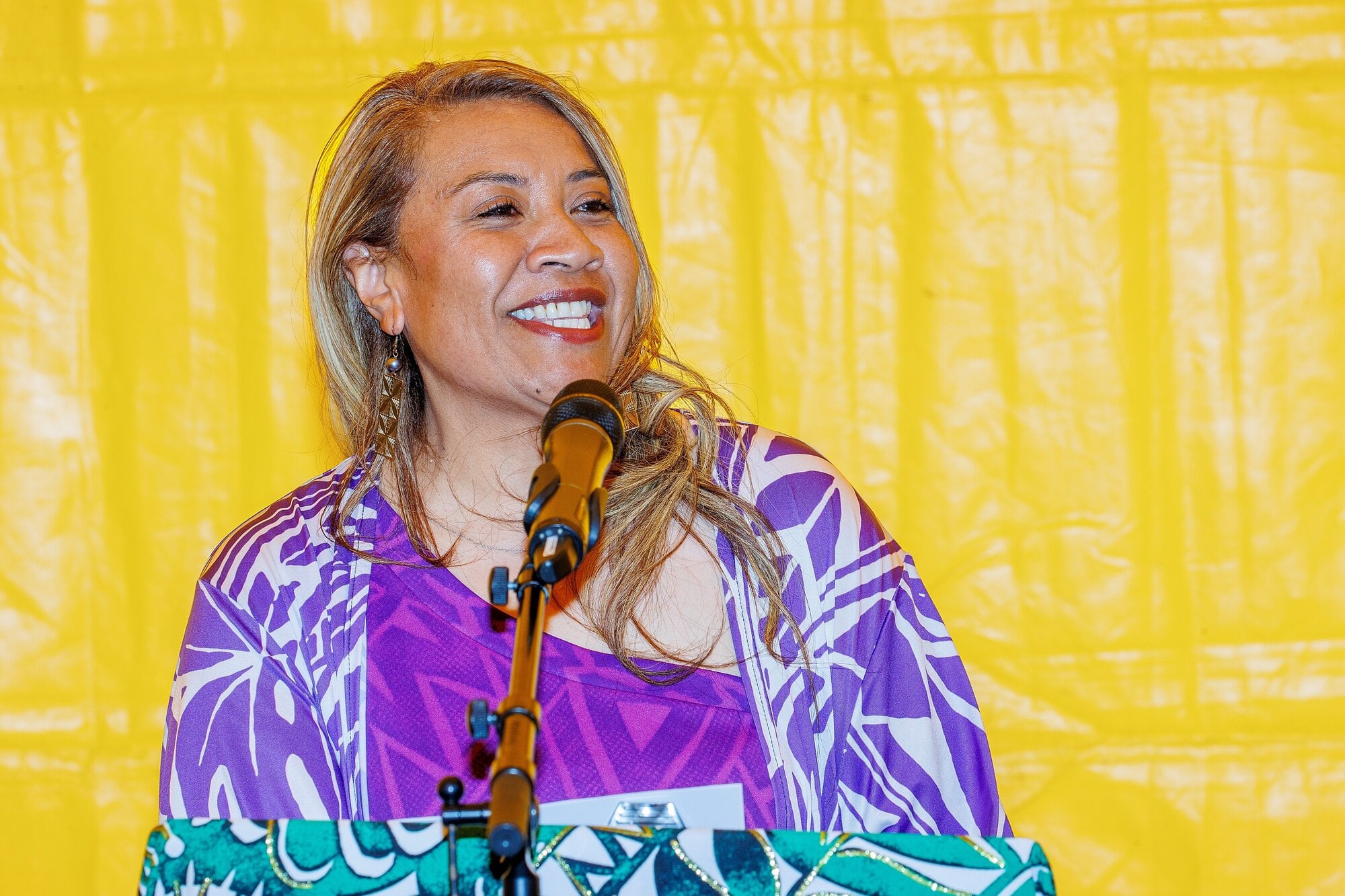 ASB Polyfest event director Seiuli Terri Leo-Mauu. Photo / Ben Campbell / BC Photography