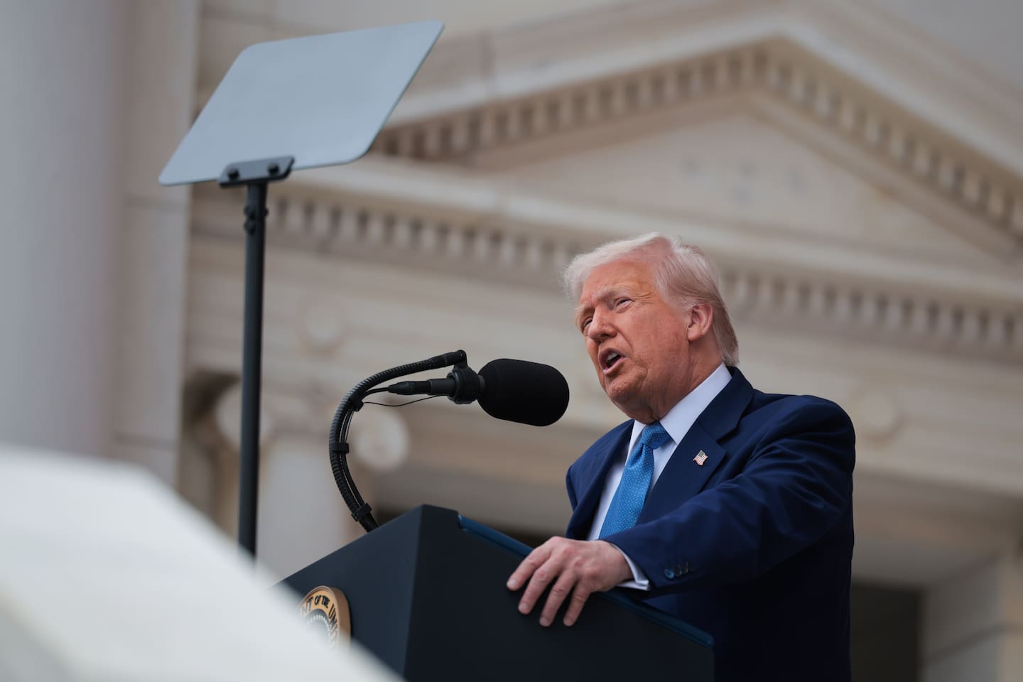 US President Donald Trump's tariffs imposed since his return to office have dented trade with a number of countries. Photo / Getty Images