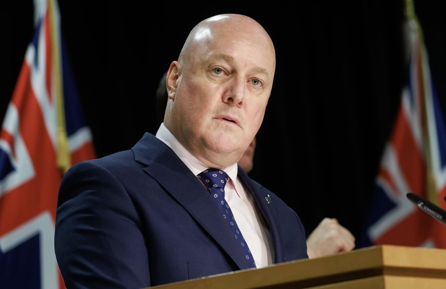 This is the worst result on this poll for National under Christopher Luxon. Photo / Mark Mitchell