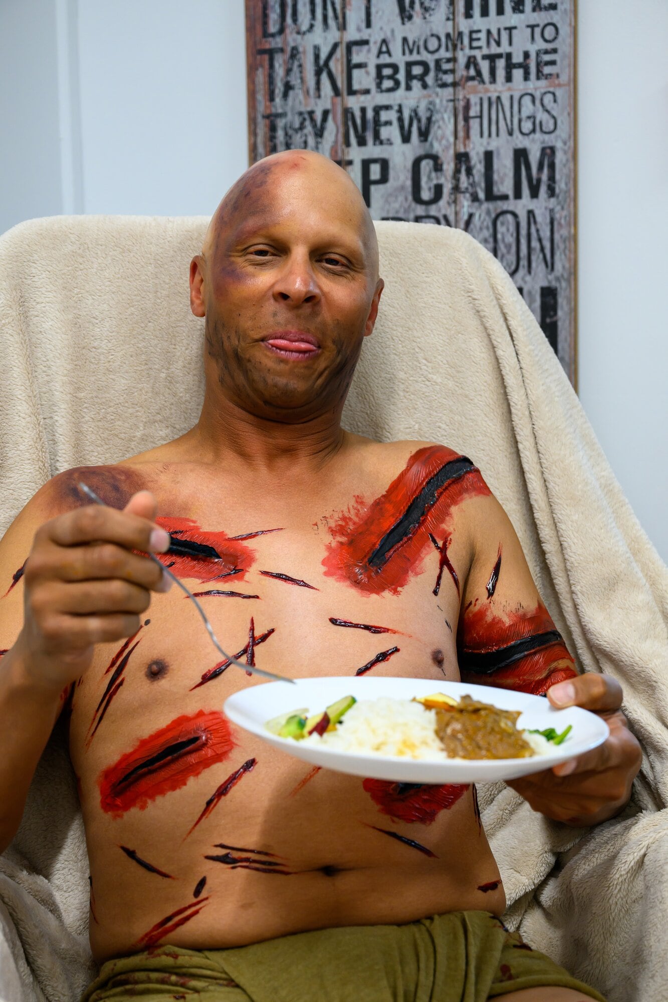 Moulton took three months of training to get ready for his role. Photo/ David Hall