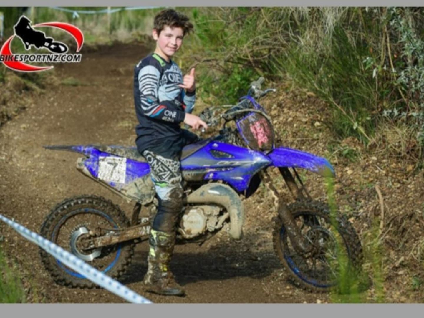 Eli was competing in a club day competition at the Pukekohe Motorcycle Club when he suffered “serious head trauma”. Photo / Givealittle