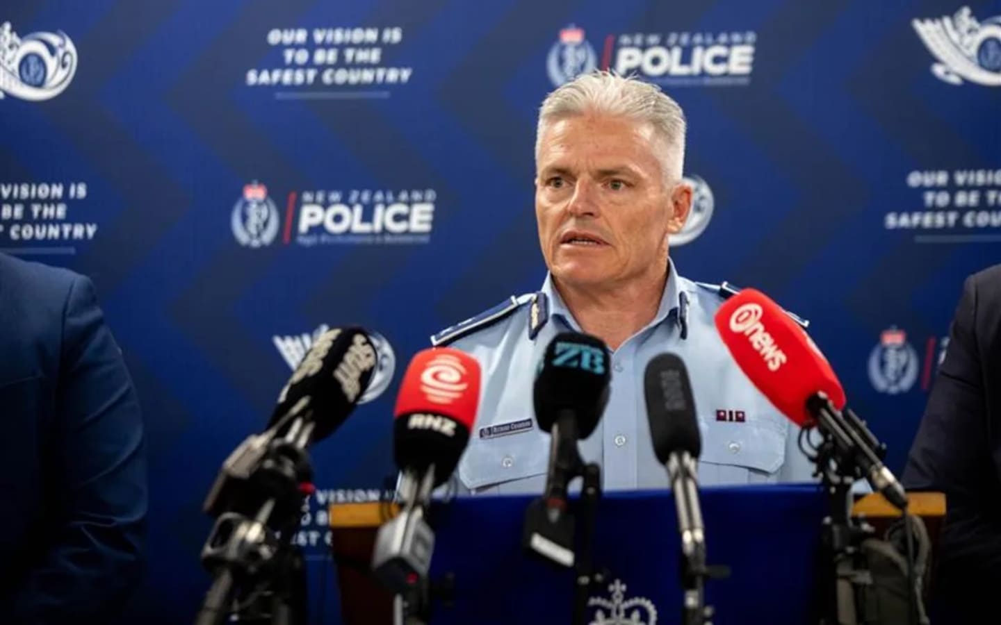 Police Commissioner Richard Chambers became aware of the matters in May. Photo / RNZ, Mark Papalii