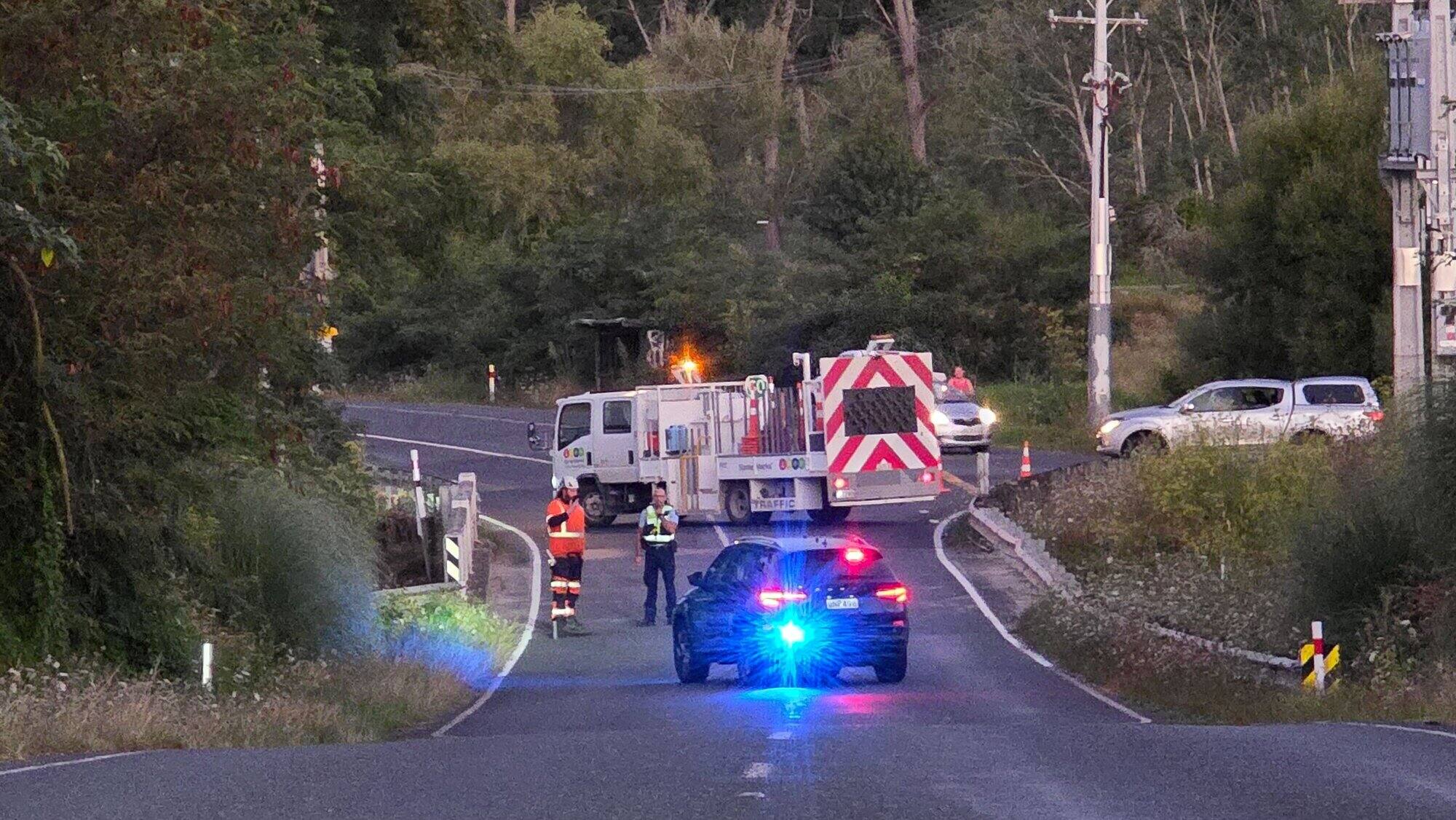 Waitao Bridge sinkhole repairs underway as motorists told to avoid area