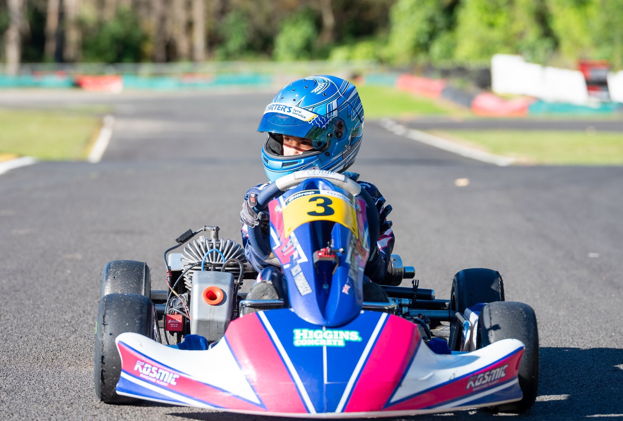 Nico Thomasen 10 Tauranga karter, Nico Thomasen,11, from St Mary’s Catholic School. Photo / Brydie Thompson