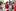 A group of Santas greet visitors at the Dyrehavsbakken amusement park in Denmark, where many have gathered for the World Santa Claus Congress. The congress is held every year in July, as the Santas are very busy in December. Photo / AP