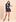 Talea wears Topshop vest, $240, shirt, $80, miniskirt, $78, and boots $150.