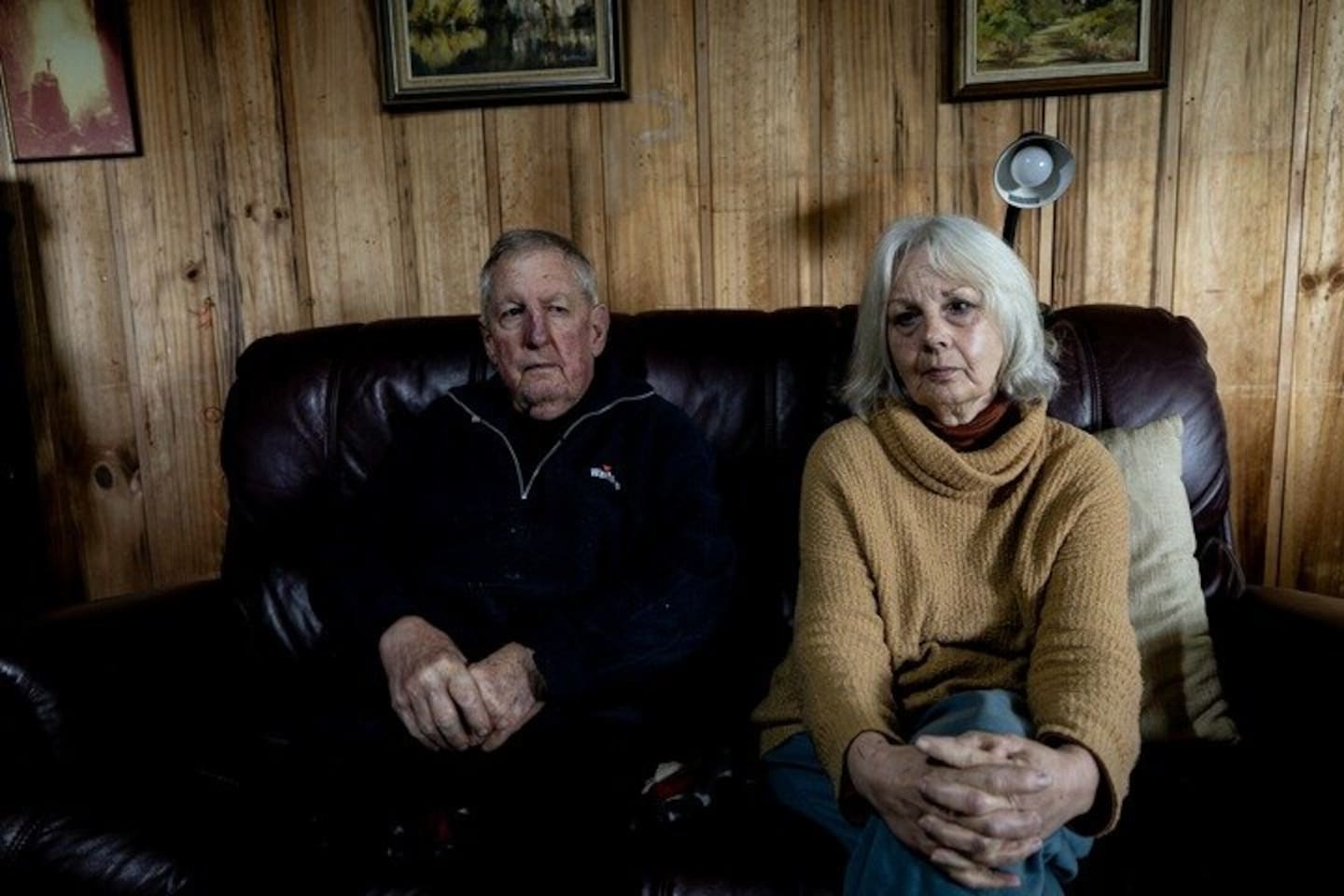 Clive and Sandra Morgan said only one police detective has visited them since Tom Phillips' death. Photo / Dean Purcell
