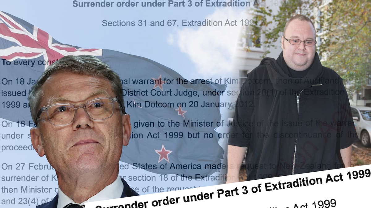 Justice Minister gave 'every' police officer power to arrest Kim Dotcom Justice Minister gave 'every' police officer power to arrest Kim Dotcom