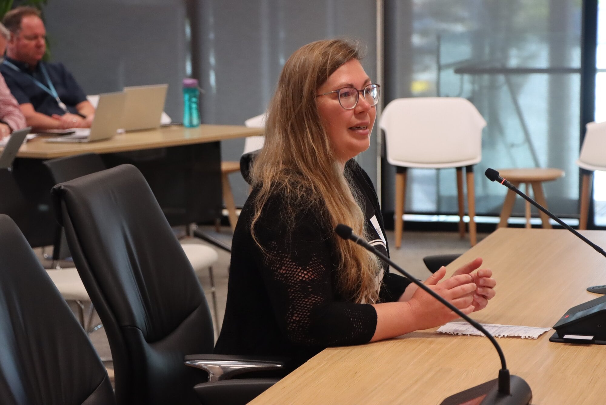  Western Bay Wildlife Trust kororā ranger and acting chairwoman Anna Wentsch. Photo / Alisha Evans