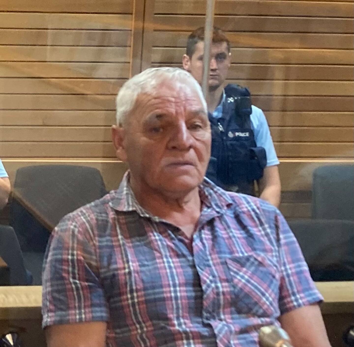 Ricky Campbell appears in the High Court at Napier for sentencing. Phoro / Ric Stevens