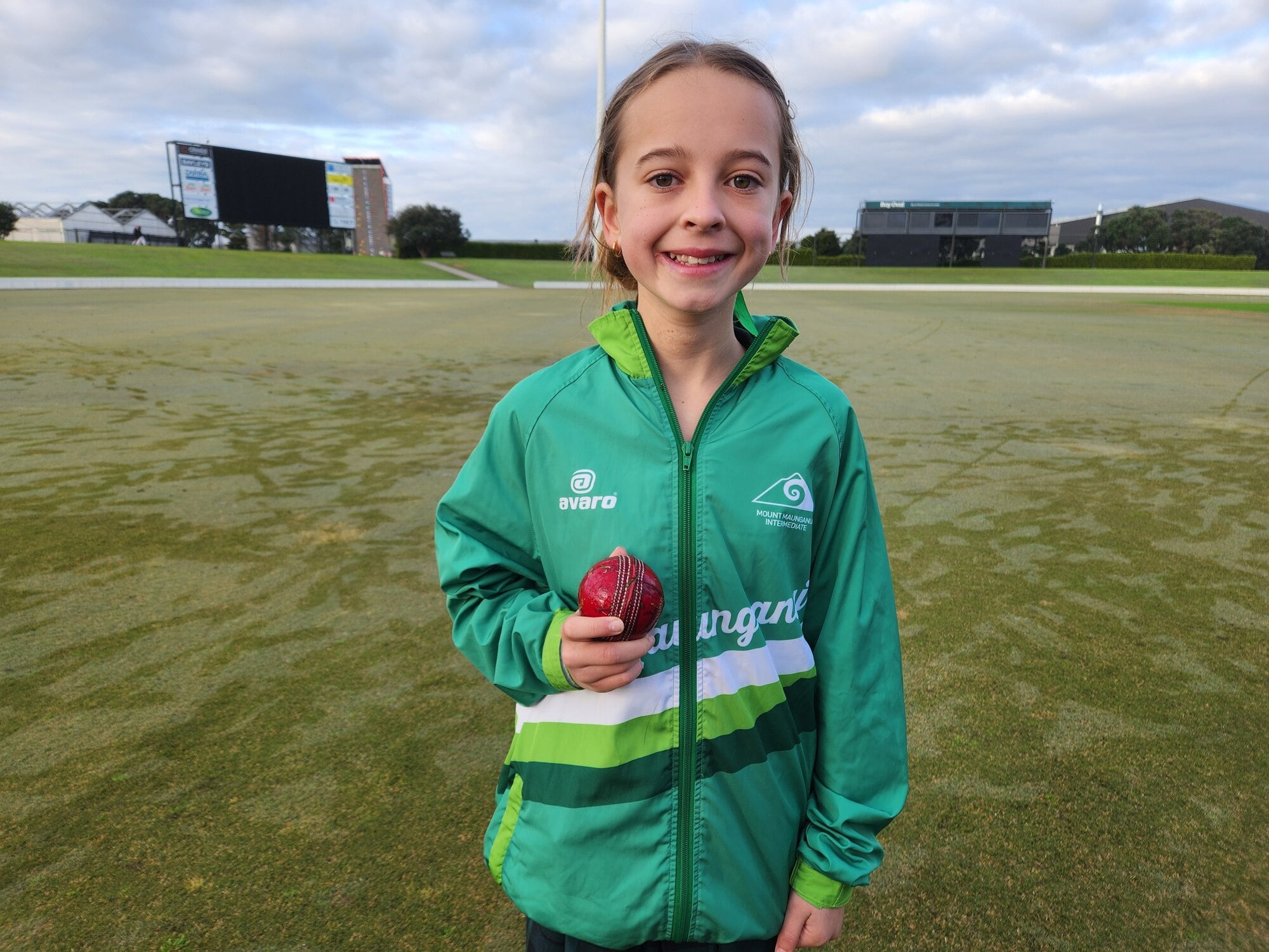 Mount Maunganui Intermediate student Frankie Hennah, 12. Photo / Tom Eley