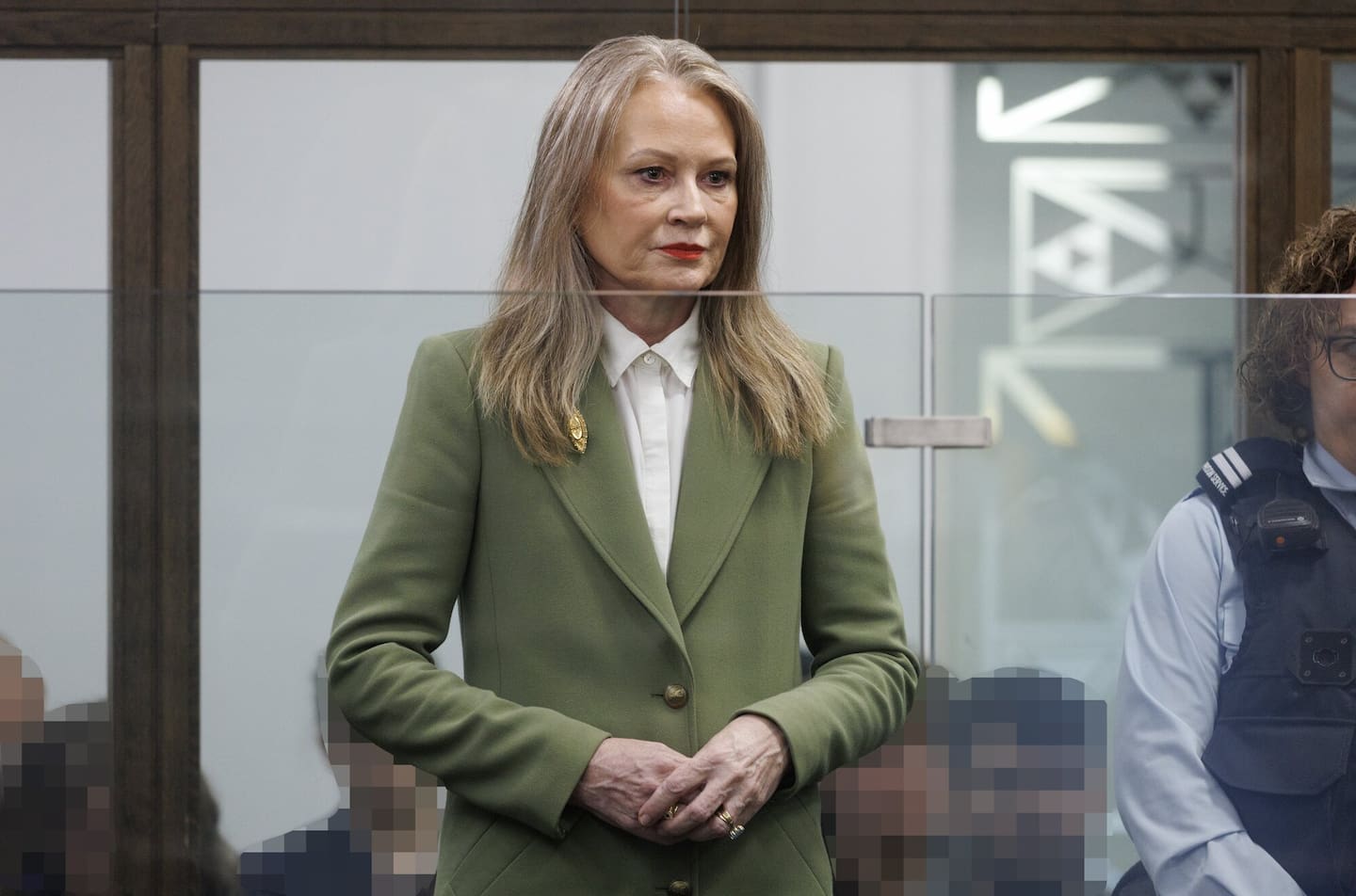 Julia DeLuney who denies murdering her mother Helen Gregory in January last year. Photo / Mark Mitchell.