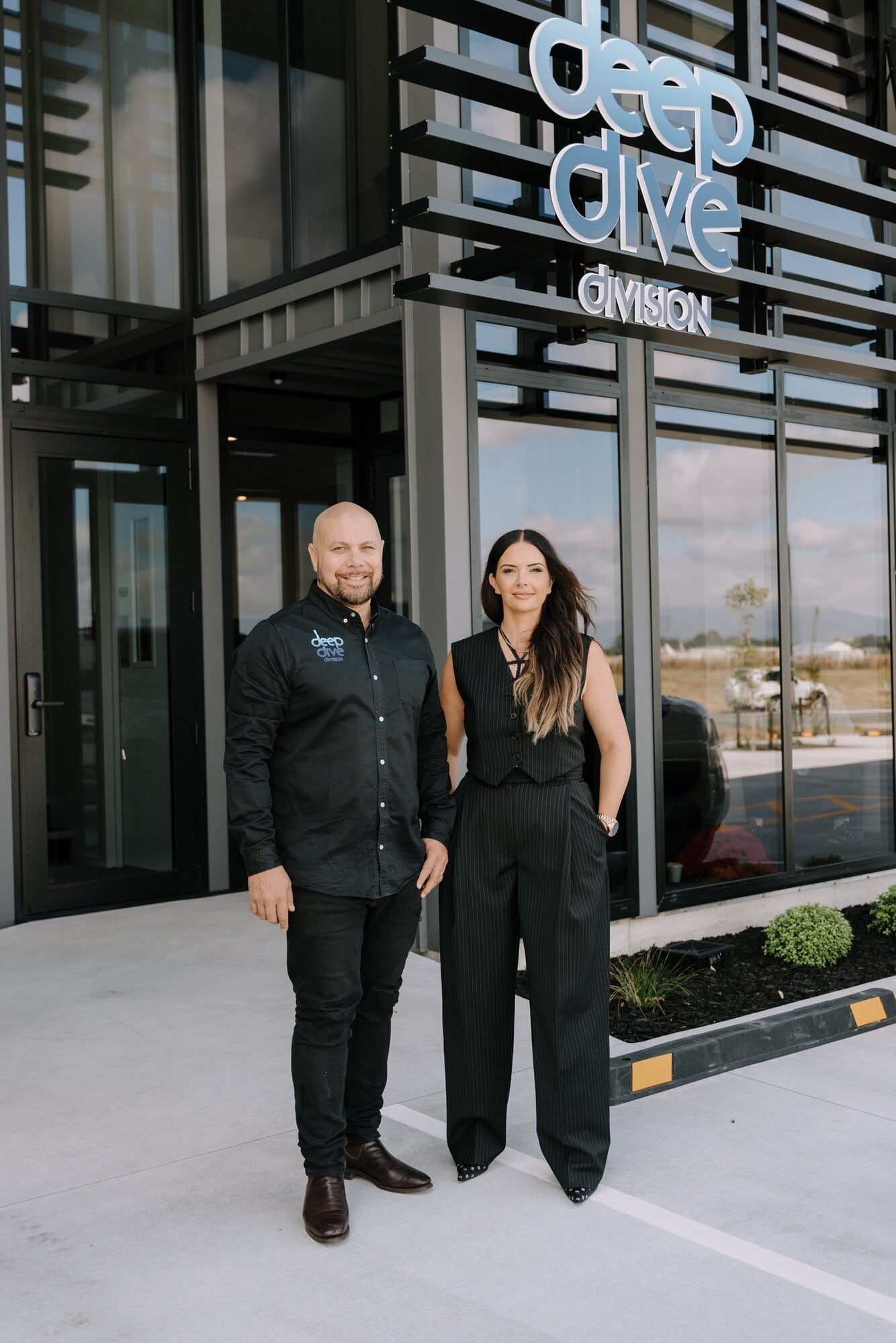  Tua and Courtney Karalus, co-owners of Deep Dive Division.