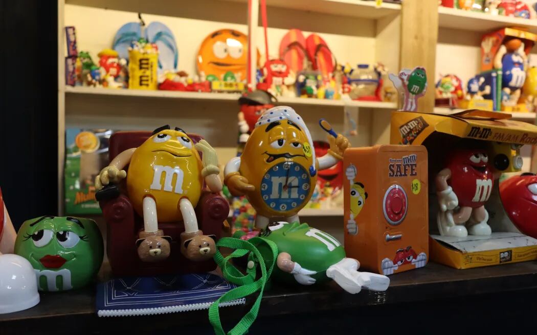 M & M collectibles are another find on Paeroa's main street. Photo / RNZ