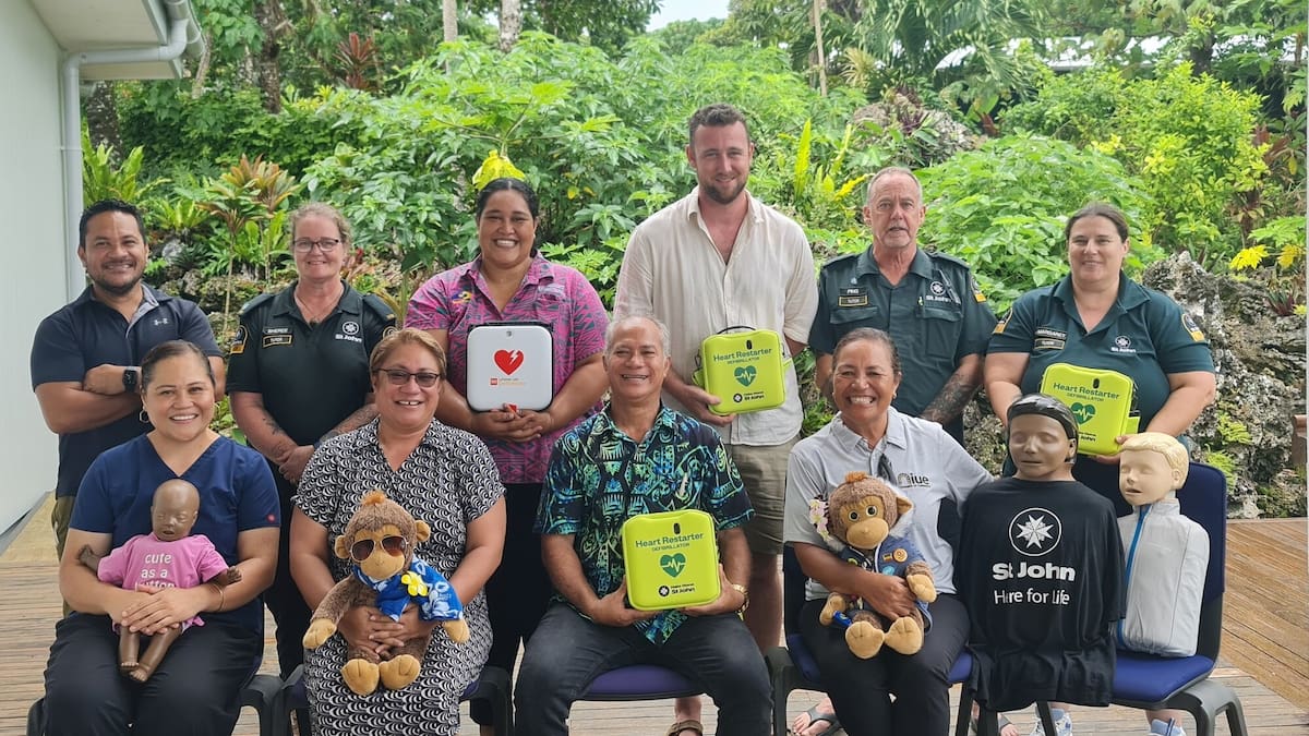 On the Up: Hato Hone St John leads vital first aid courses in Niue
