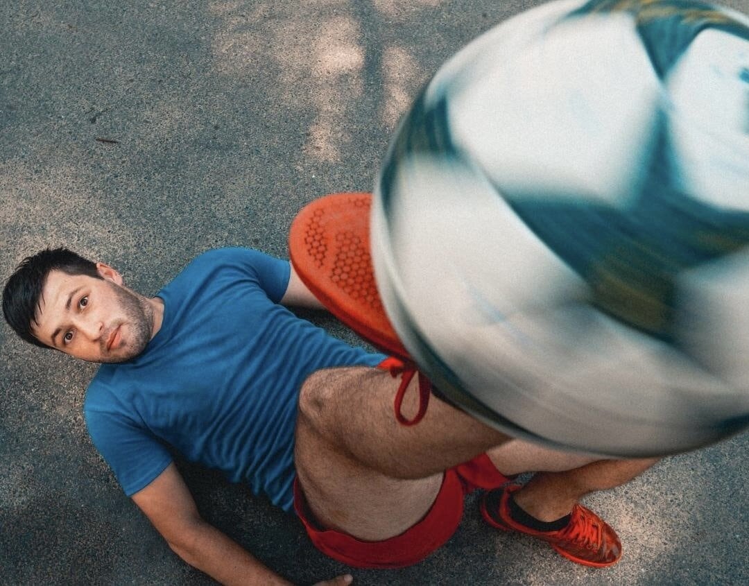  Stefan Florescu from Romania, has been performing around the globe for over 15 years. What began as short freestyle football acts has evolved into a world-class performance of skill, creativity, and showmanship.  Photo / Supplied