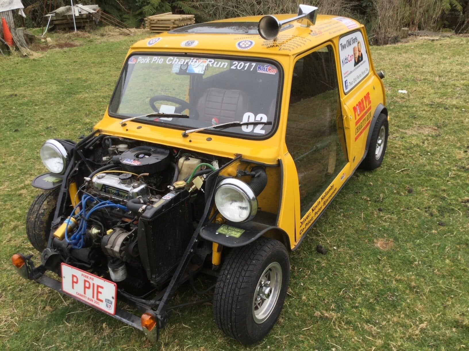Kevin Hollamby’s replica of the Goodbye Pork Pie Mini will feature at the show. 