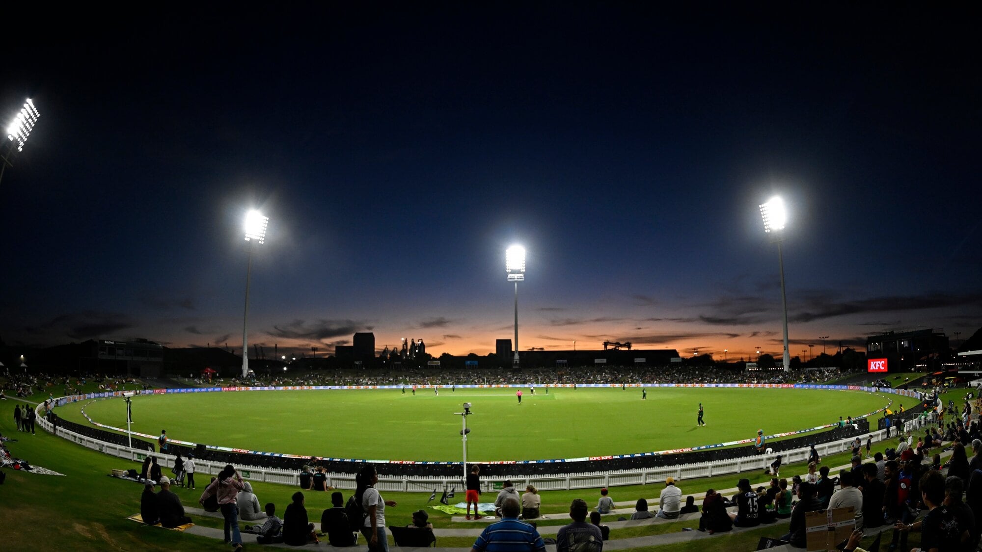 Bay Oval, at Mount Maunganui, Tauranga. Photo / Andrew Cornaga/www.photosport.nz